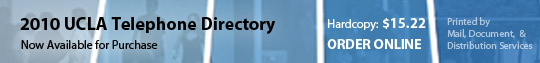 UCLA Directory Now Available for Purchase